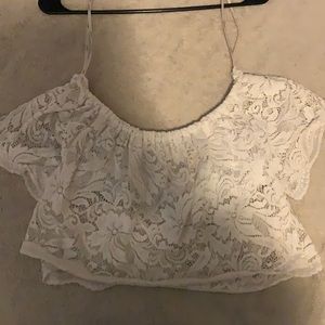 Lace Off the shoulder top